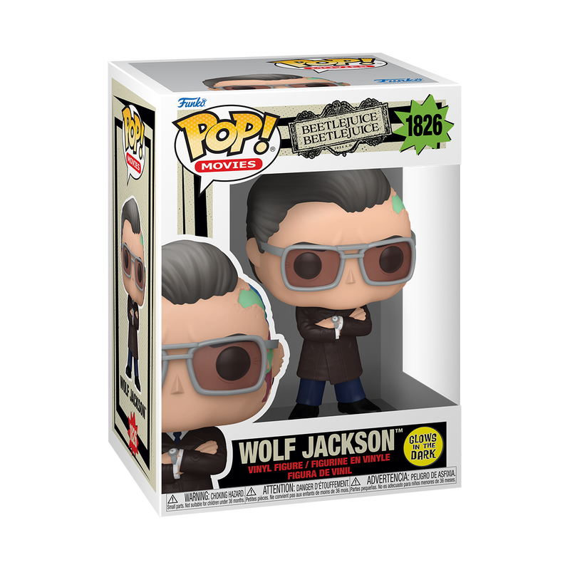 Funko POP! Movies: Beetlejuice - Wolf Jackson (Glow in the Dark)