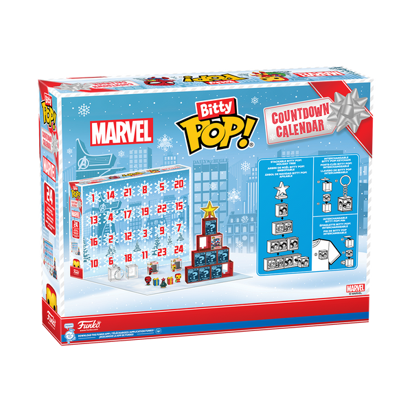 Funko Bitty Pop Countdon Calender Marvel Comics