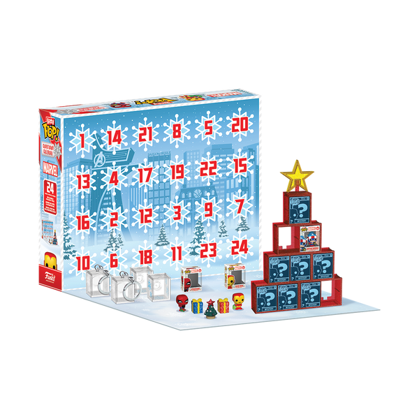 Funko Bitty Pop Countdon Calender Marvel Comics