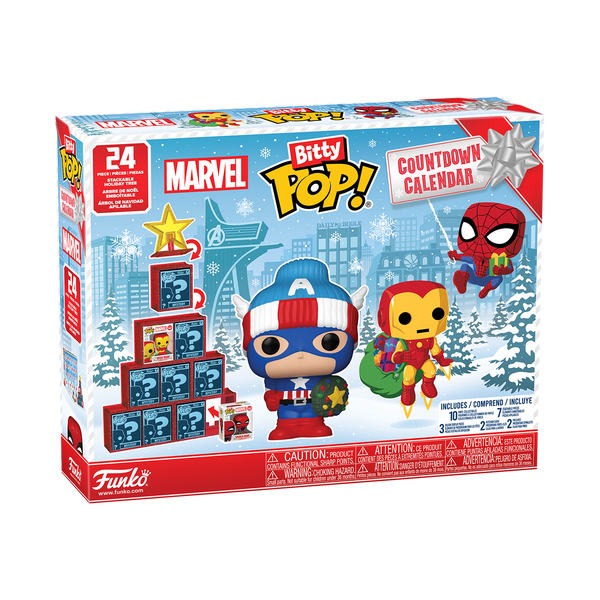 Funko Bitty Pop Countdon Calender Marvel Comics