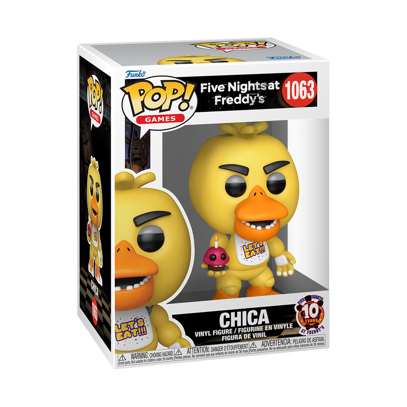 Funko POP! Games: Five Nights At Freddy's - Chica w/ Cupcake