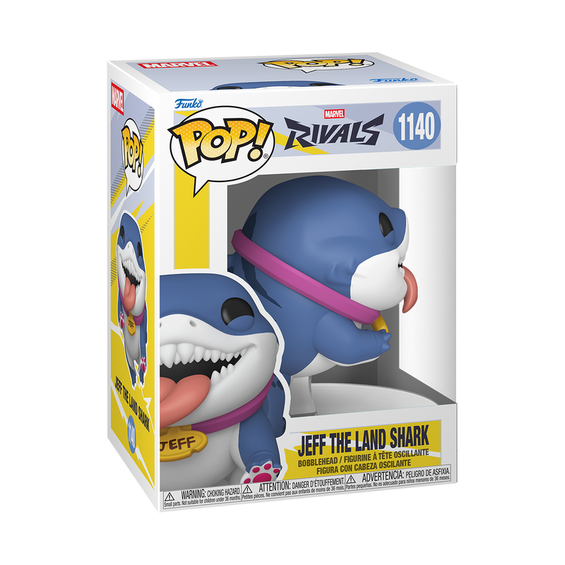 Funko POP! Games: Marvel Rivals - Jeff the Land Shark