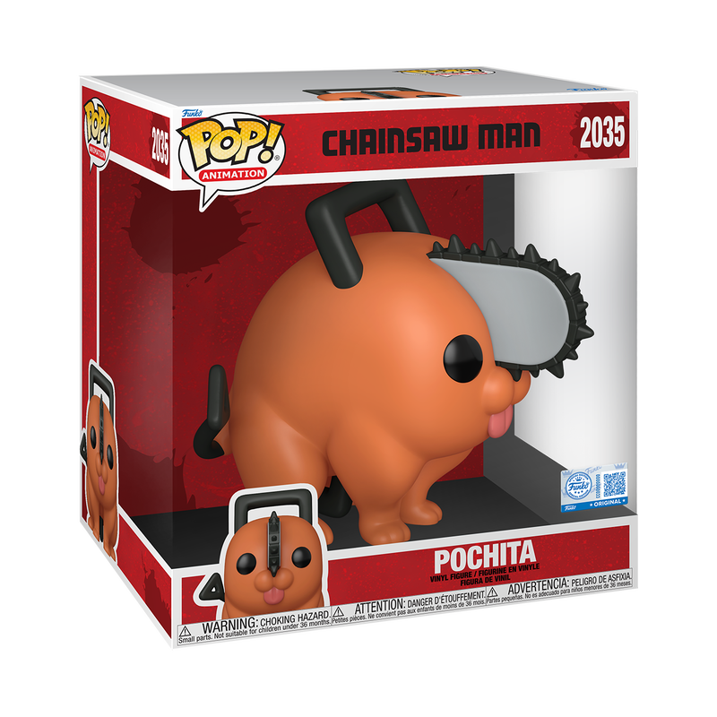Funko Pop! Jumbo Chainsaw Man Pochita Vinyl Figure
