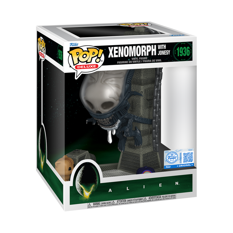 Funko POP! Deluxe: Alien - Xenomorph with Jonesy Vinyl Figure