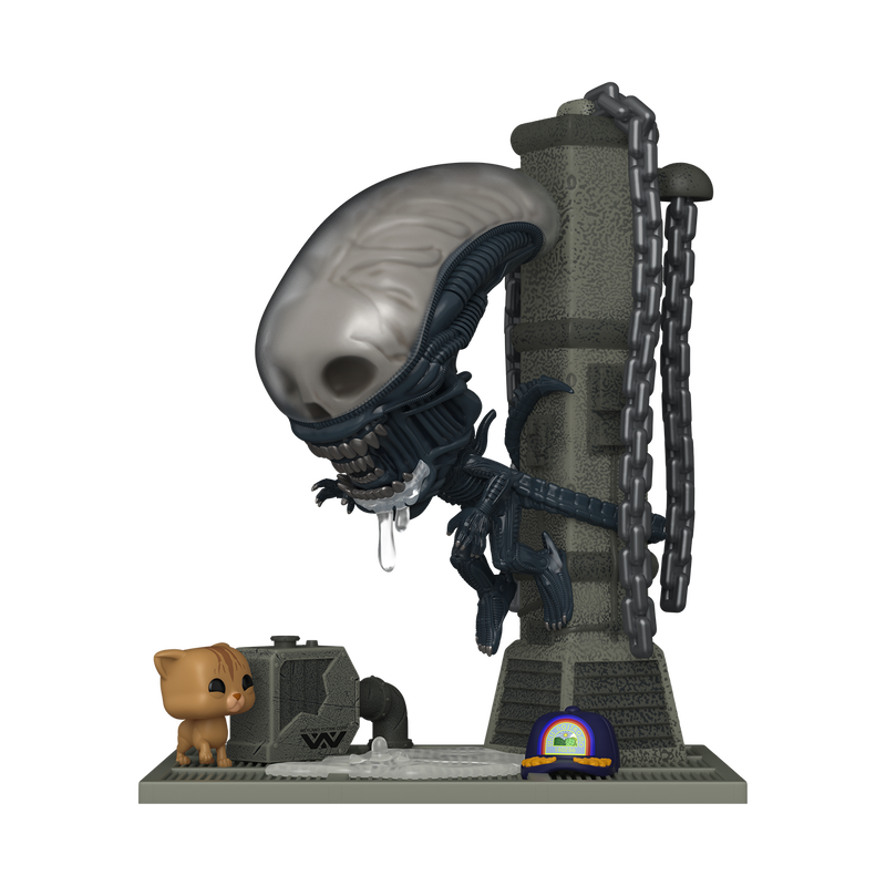 Funko POP! Deluxe: Alien - Xenomorph with Jonesy Vinyl Figure