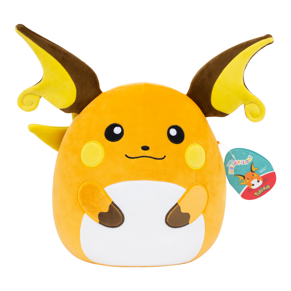 Squishmallows Pokémon Raichu Plush Toy 10 Inch