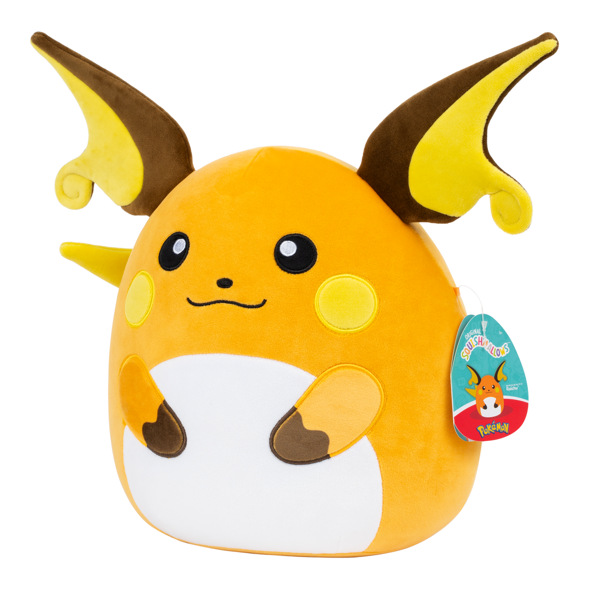 Squishmallows Pokémon Raichu Plush Toy 10 Inch