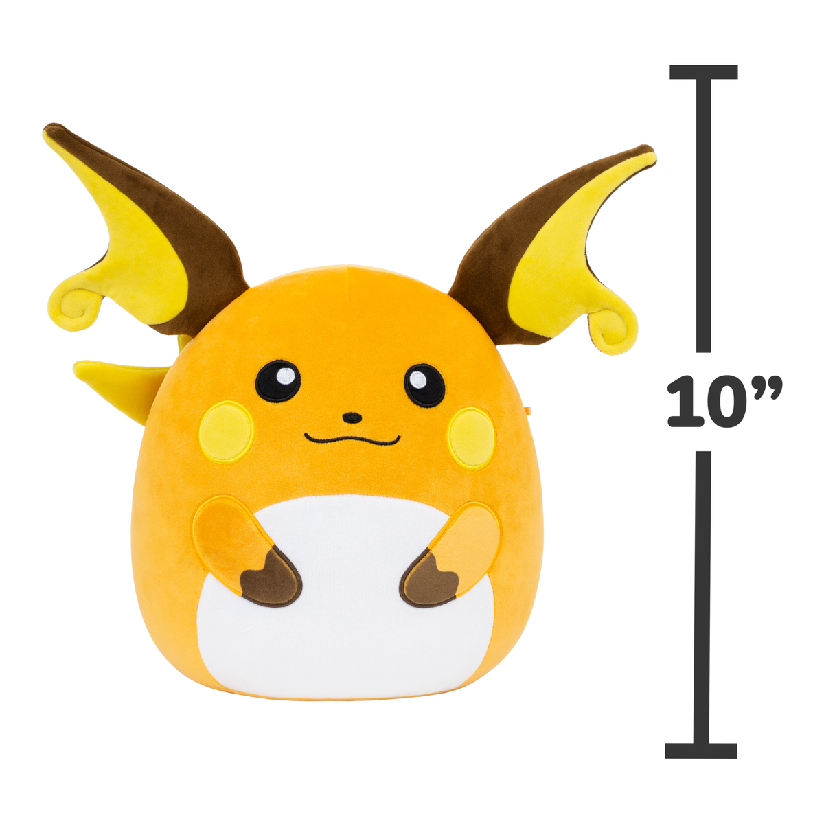 Squishmallows Pokémon Raichu Plush Toy 10 Inch