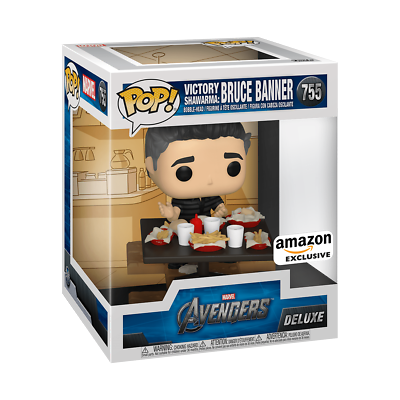 Funko POP! Deluxe: Marvel Avengers - Bruce Banner Victory Shawarma