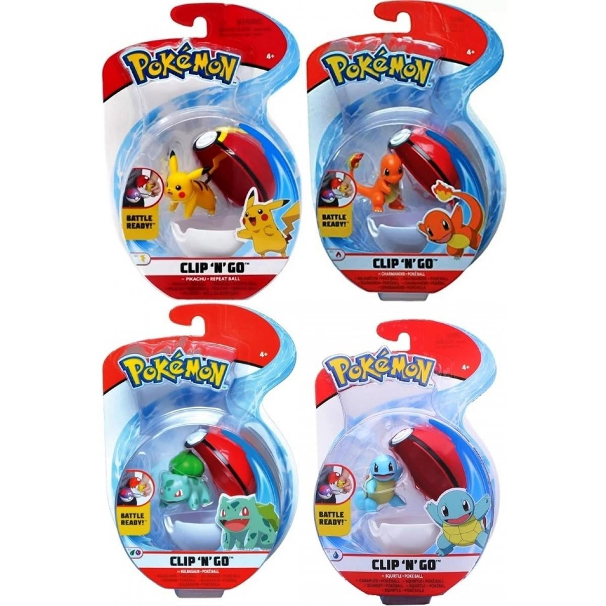 Pokemon Clip N Go Asst