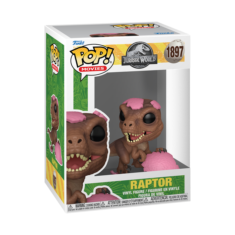 Funko POP! Movies: Jurassic Park -  Raptor (Pink Egg)
