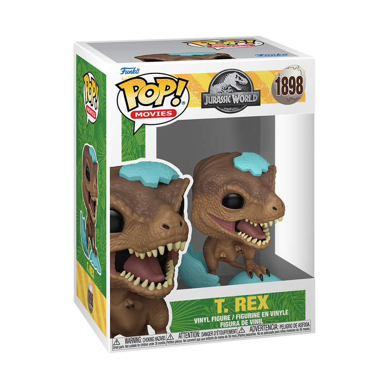 Funko POP! Movies: Jurassic Park - T-Rex (Blue Egg)