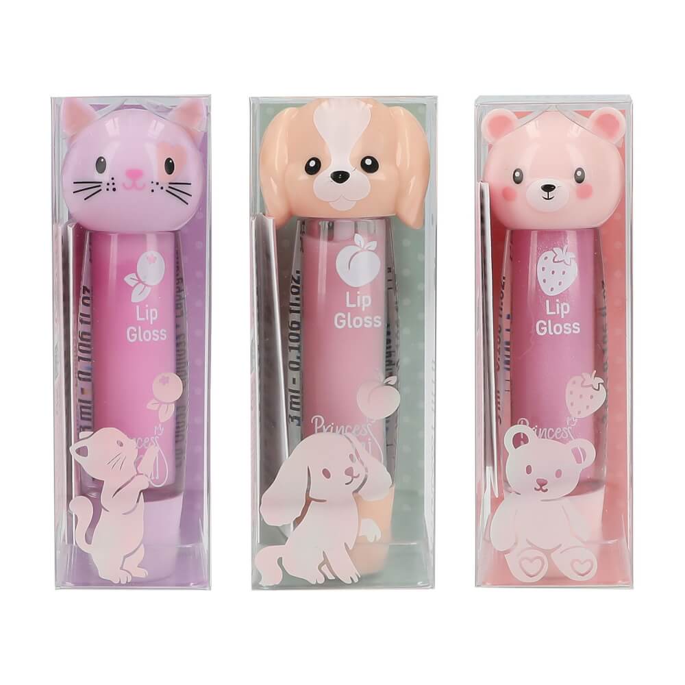 Princess Mimi Lip Gloss Animal Asst