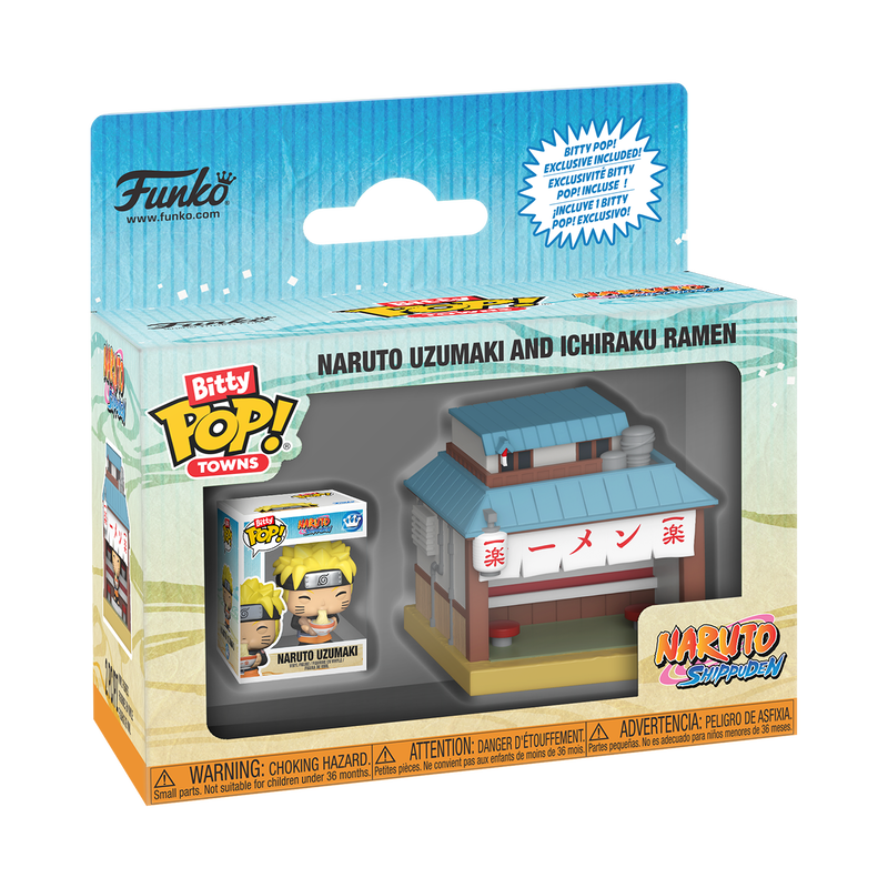 Funko Bitty Pop! Town Naruto Shippuden Ichiraku Ramen Shop Vinyl Figure