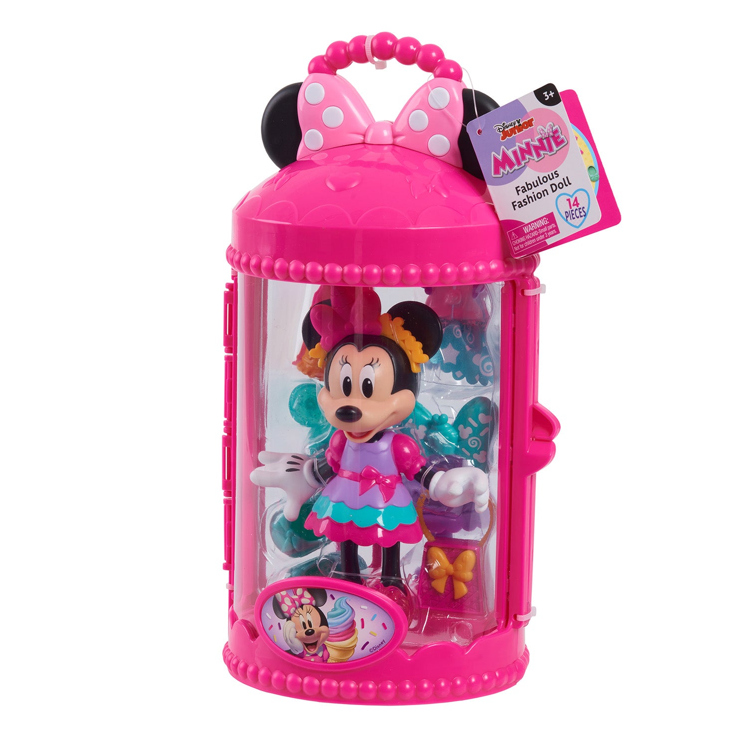 Minnie Mouse Fabulous Fashion Doll Asst (Purple & Pink)