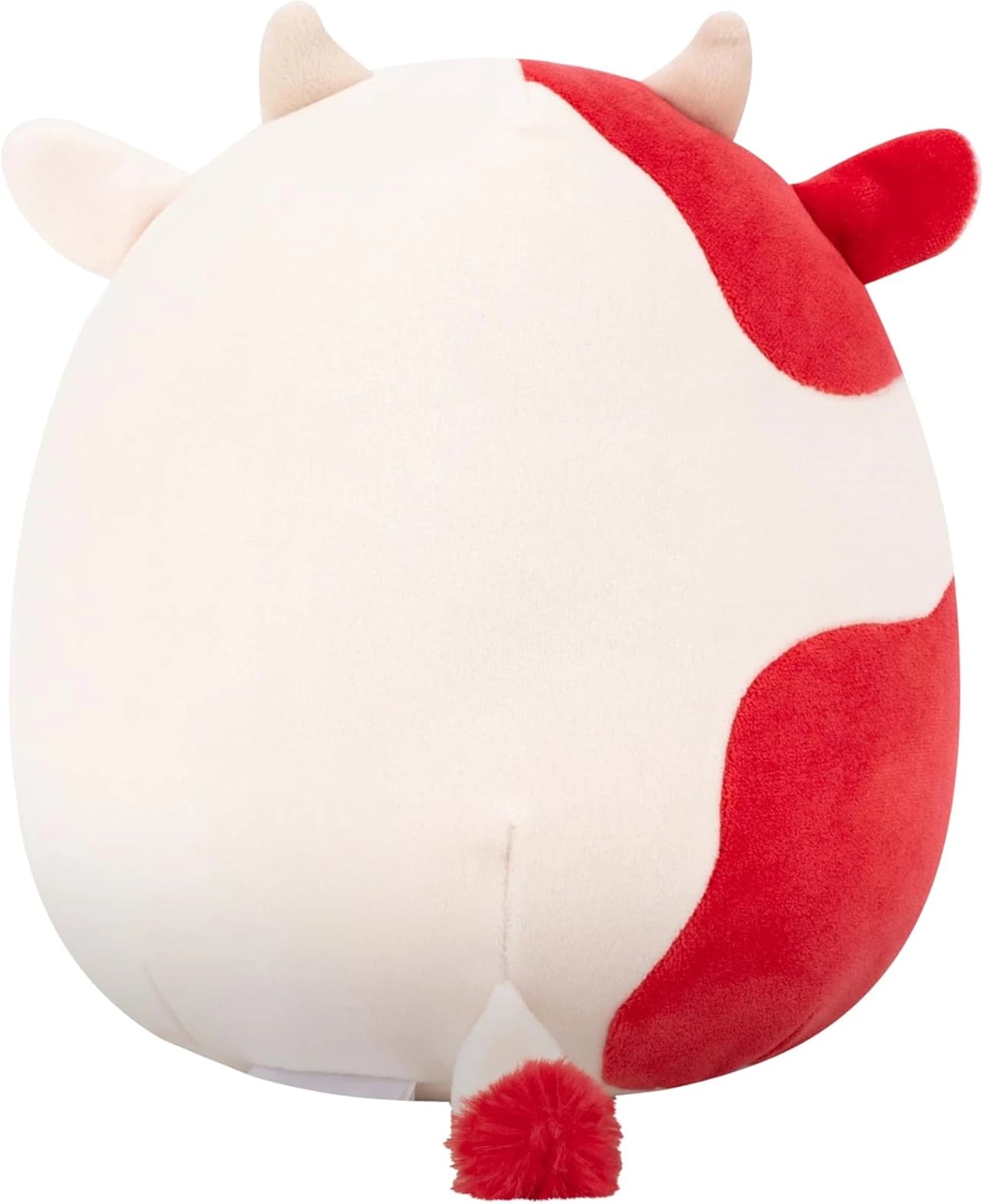 7.5 Squishmallows Claudio - Cream and Burgundy Spotted Cow