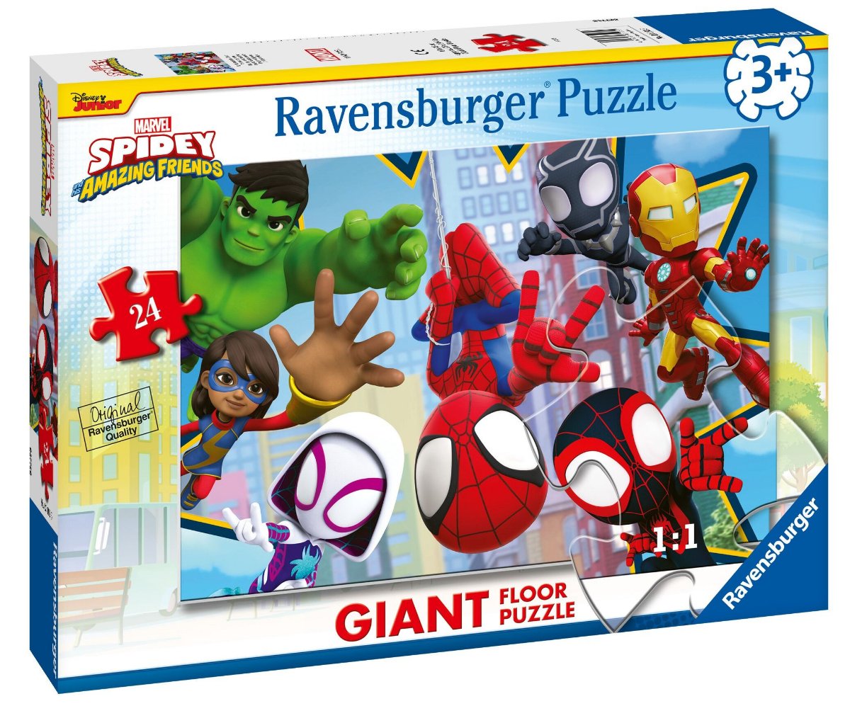 Spidey & His Amazing Friends Giant Floor Puzzle, 24pc