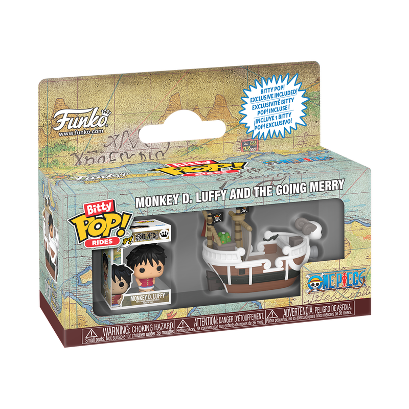 Funko Bitty POP! Ride: One Piece Monkey D. Luffy and the Going Merry