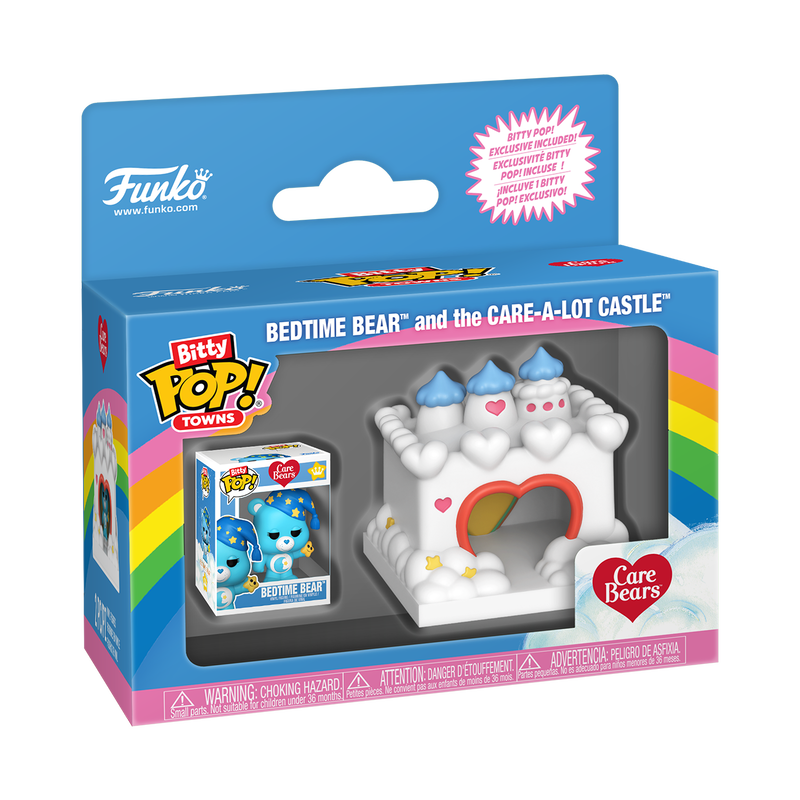 Funko Bitty POP! Town: Care Bears - Bedtime Bear and the Care-A-Lot Castle