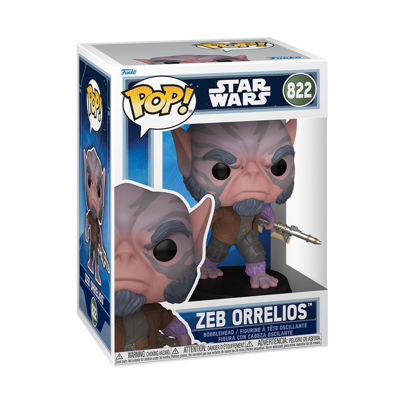 Funko POP! Vinyl: Star Wars - Zeb Orrelios with Bo-Rifle