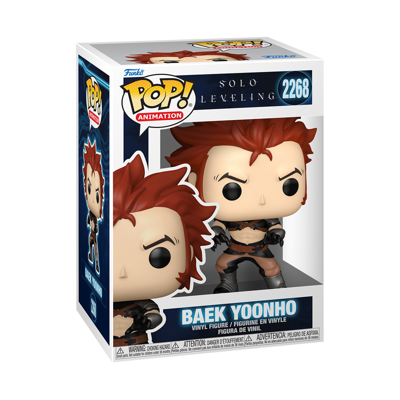 Funko Pop! Animation: Solo Leveling Baek Yoonho Vinyl Figure
