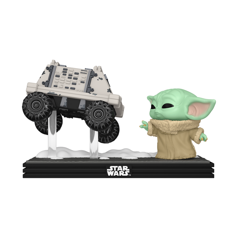 Funko POP! Moment: Star Wars - The Mandalorian Grogu with Mando Vinyl Figure