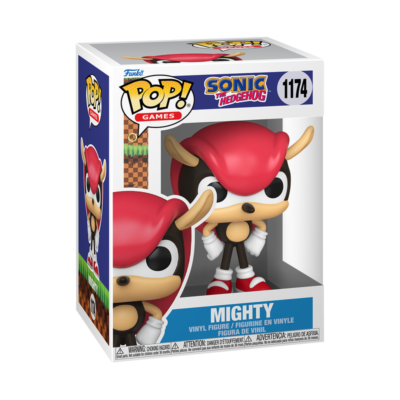 Funko POP! Games: Sonic the Hedgehog - Mighty the Armadillo