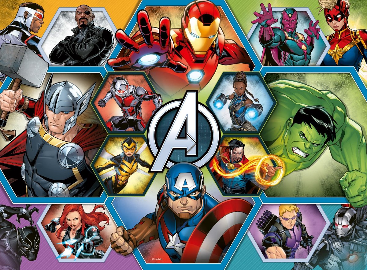 Avengers, 100pc XXL