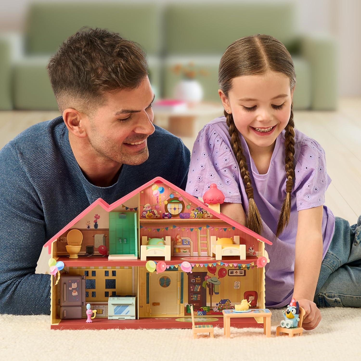 Bluey Series 11 Bluey's Birthday Celebration Home Playset