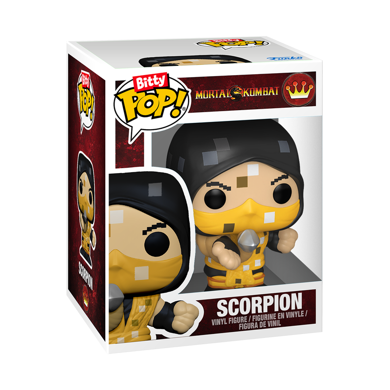 Funko Bitty POP! Arcade: Mortal Kombat - Scorpion Mini Vinyl Figure