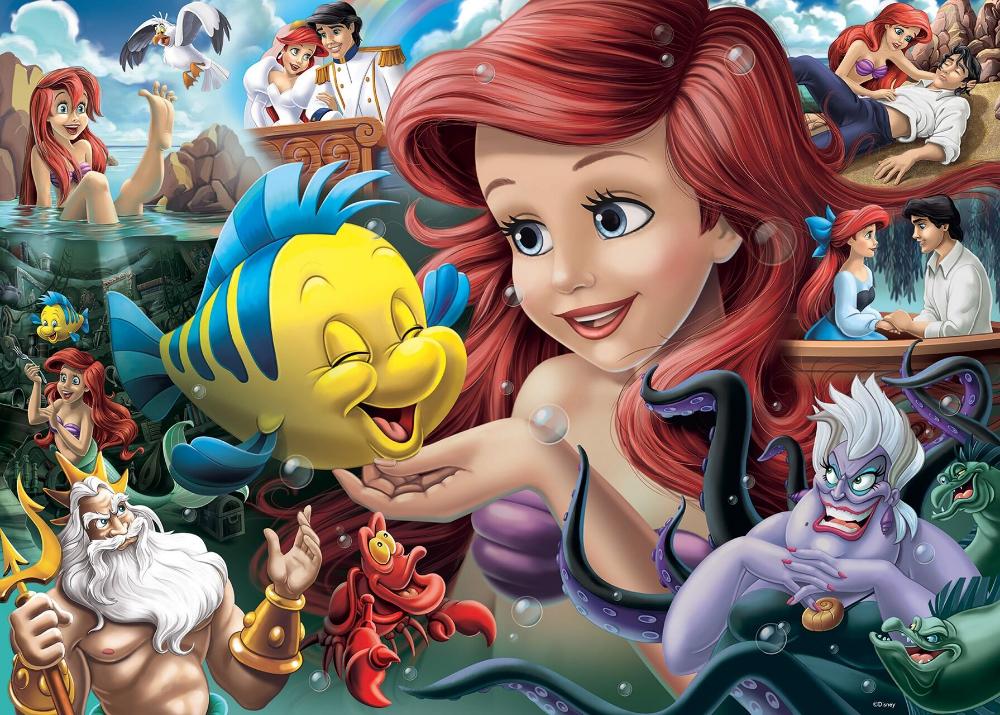 Disney Princess Heroines No.3 - The Little Mermaid, 1000pc