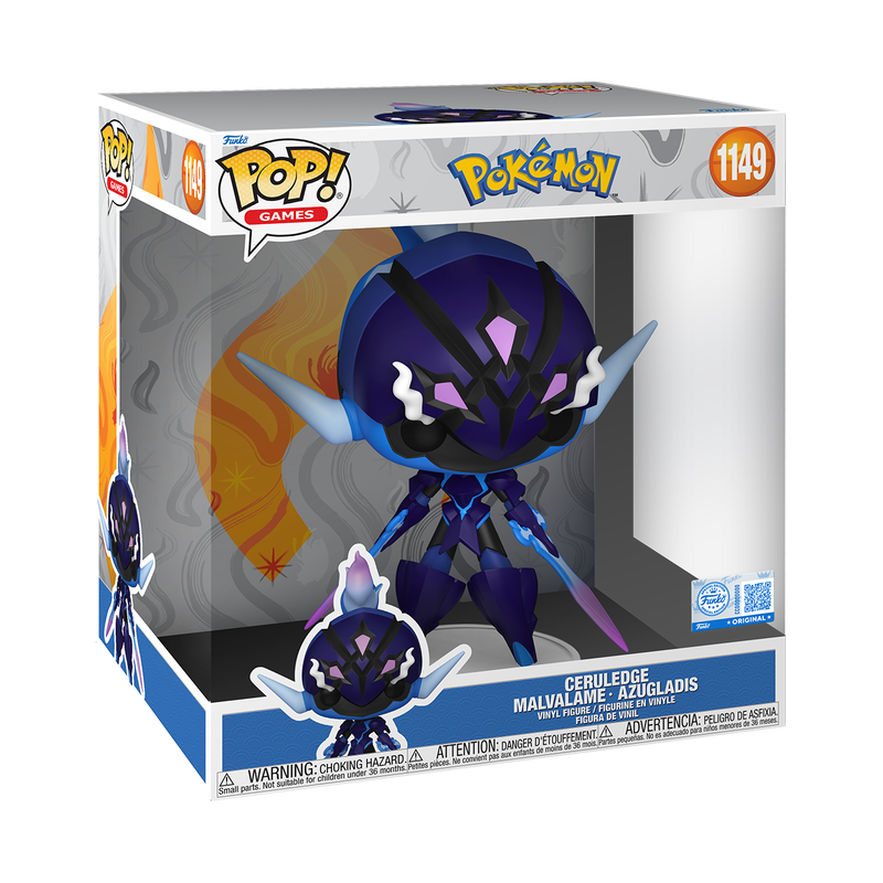 Funko Pop Jumbo Pokémon Ceruledge Vinyl Figure