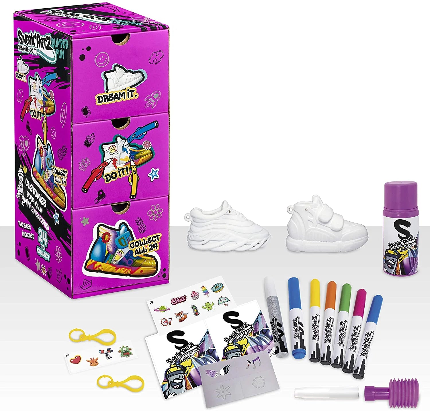 Sneak' Artz - Bumper Fun Set Asst