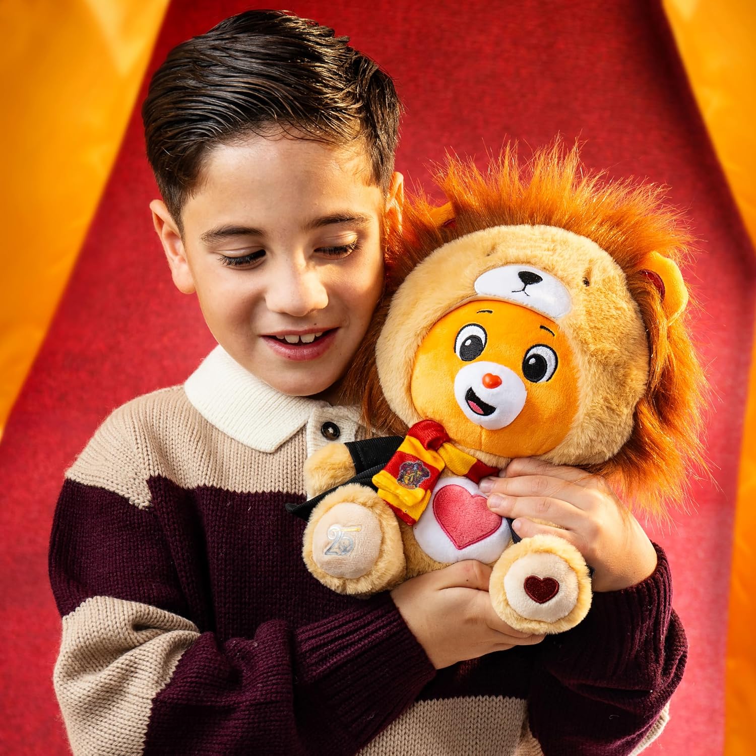 Care Bears x Harry Potter - Tenderheart Bear x Gryffindor 30cm Hoodie Plush