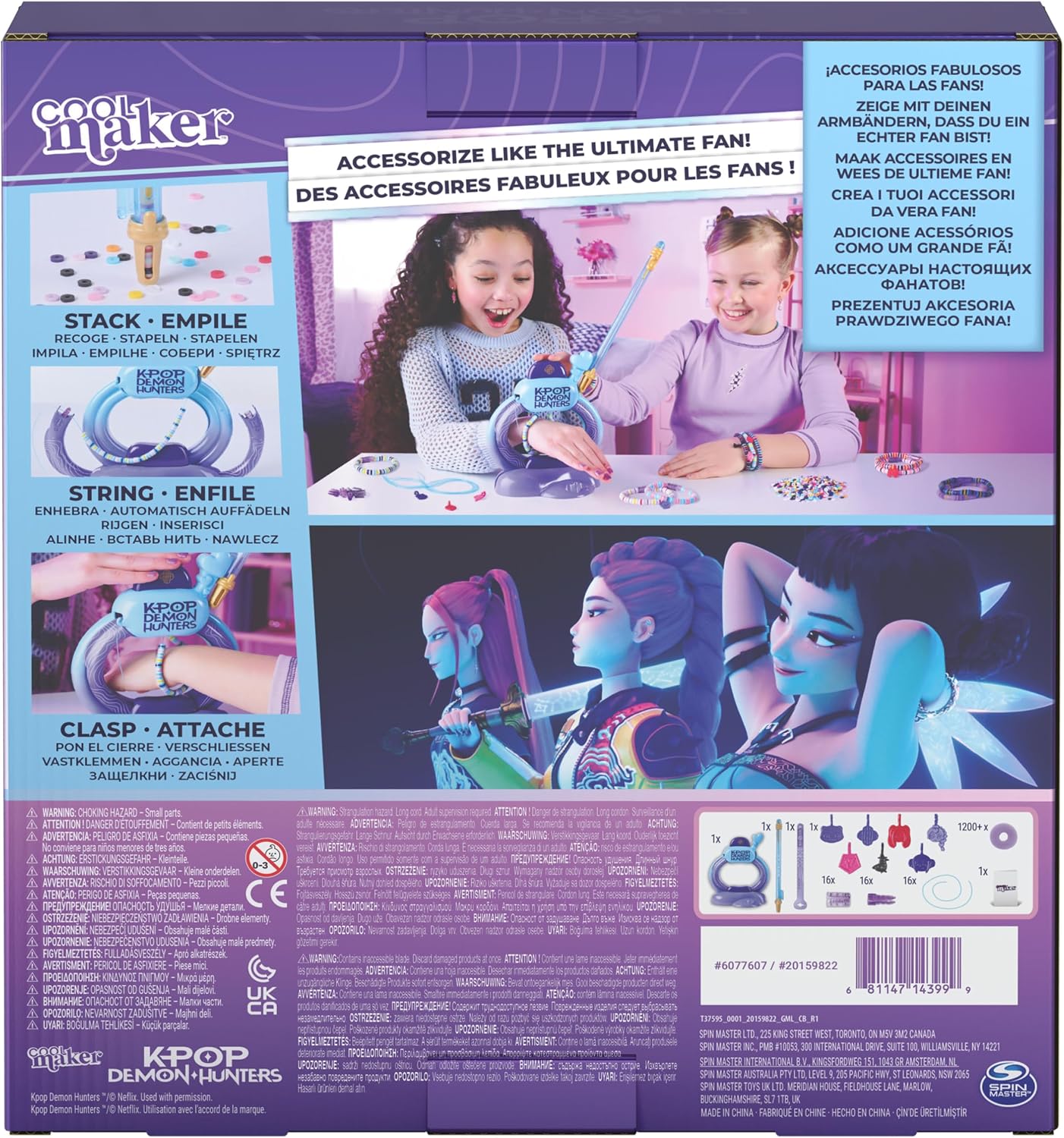 K-Pop Demon Hunters Heishi Bracelet Making Kit