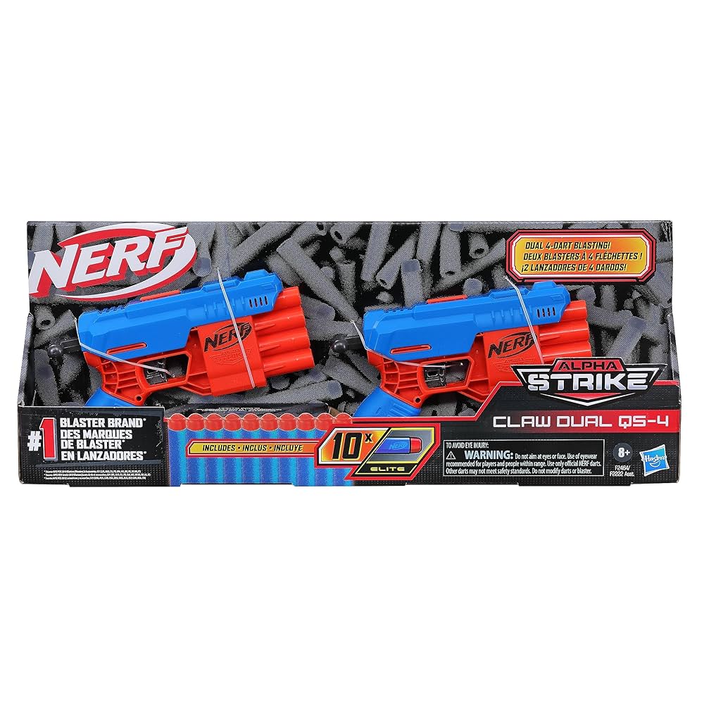 Nerf Alpha Strike Claw Dual QS4