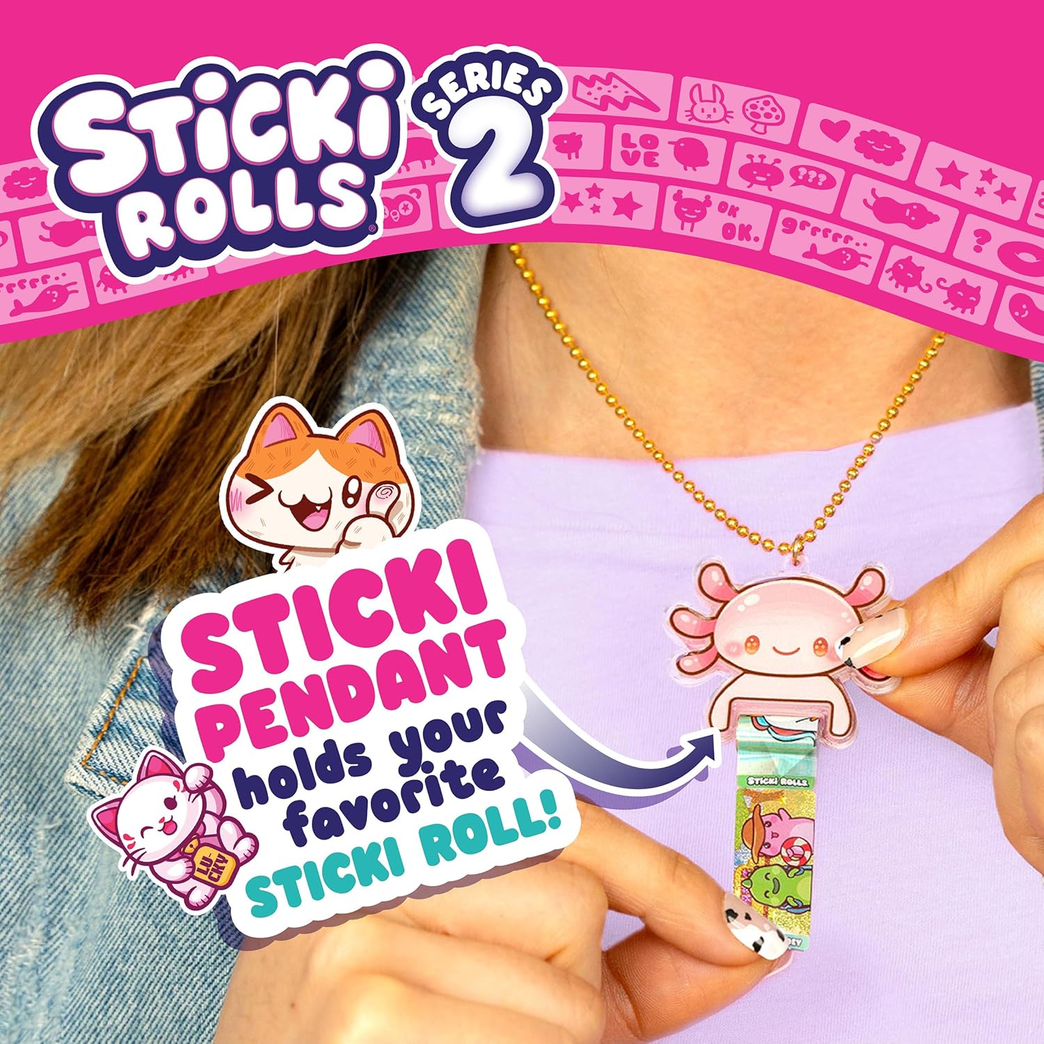 Sticki Rolls Pendant Pack Series 2