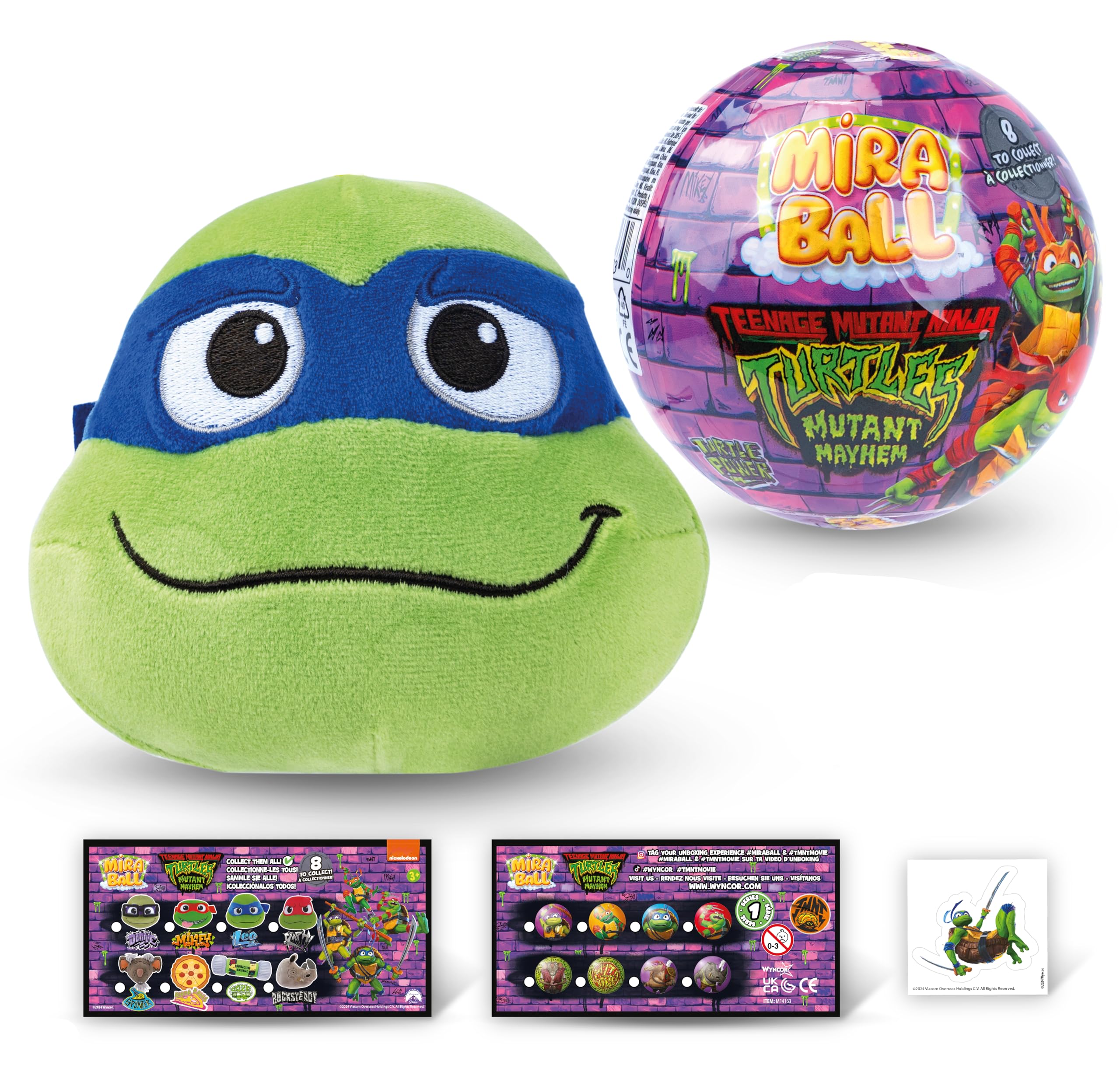 Teenage Mutant Ninja Turtles Miraball Asst