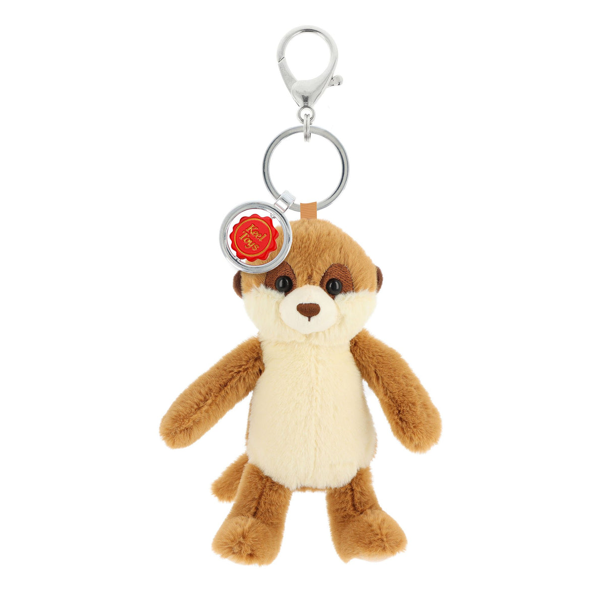 Keel Toys Enchanted World Plush Bag Charm 14cm Meerkat