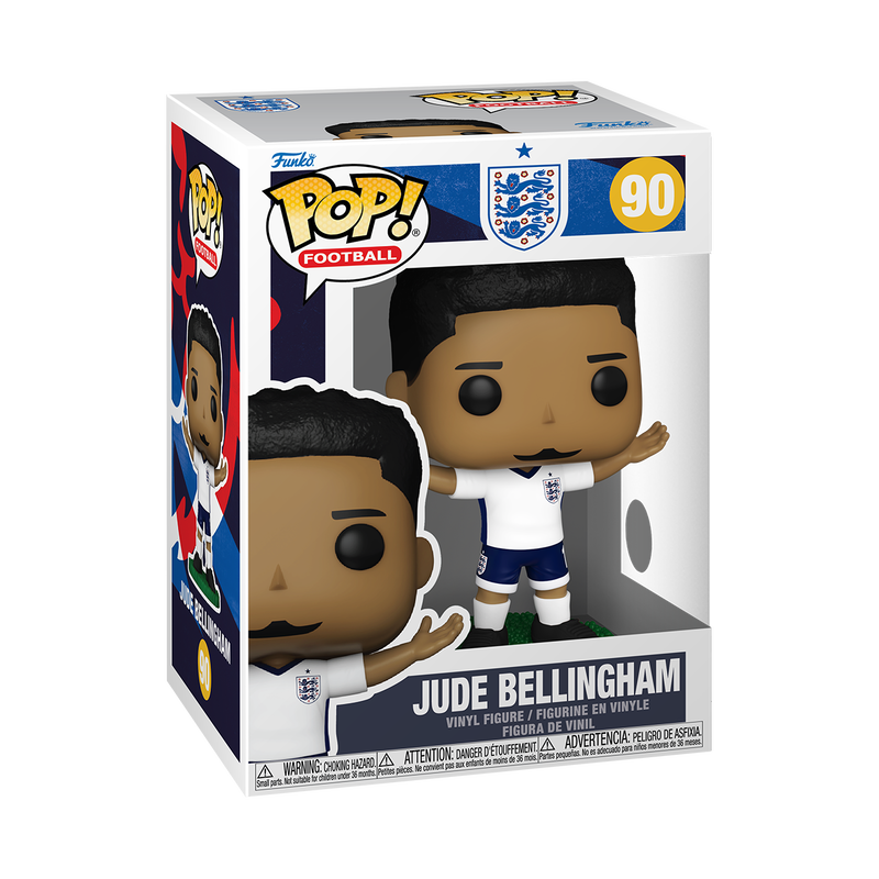 Funko POP Football England Jude Bellingham Vinyl Figure
