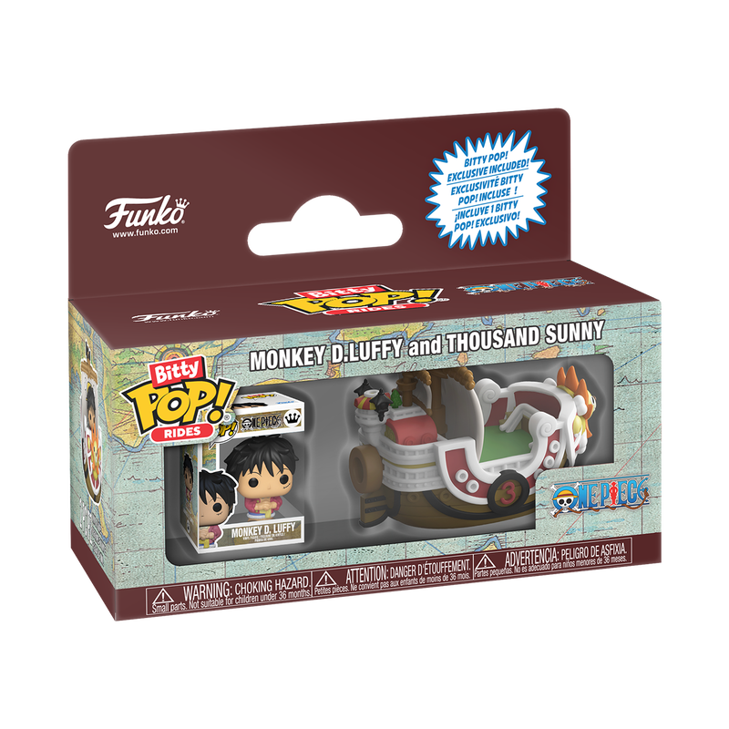 Funko Bitty Pop! Rides One Piece Thousand Sunny with Luffy Vinyl Figure
