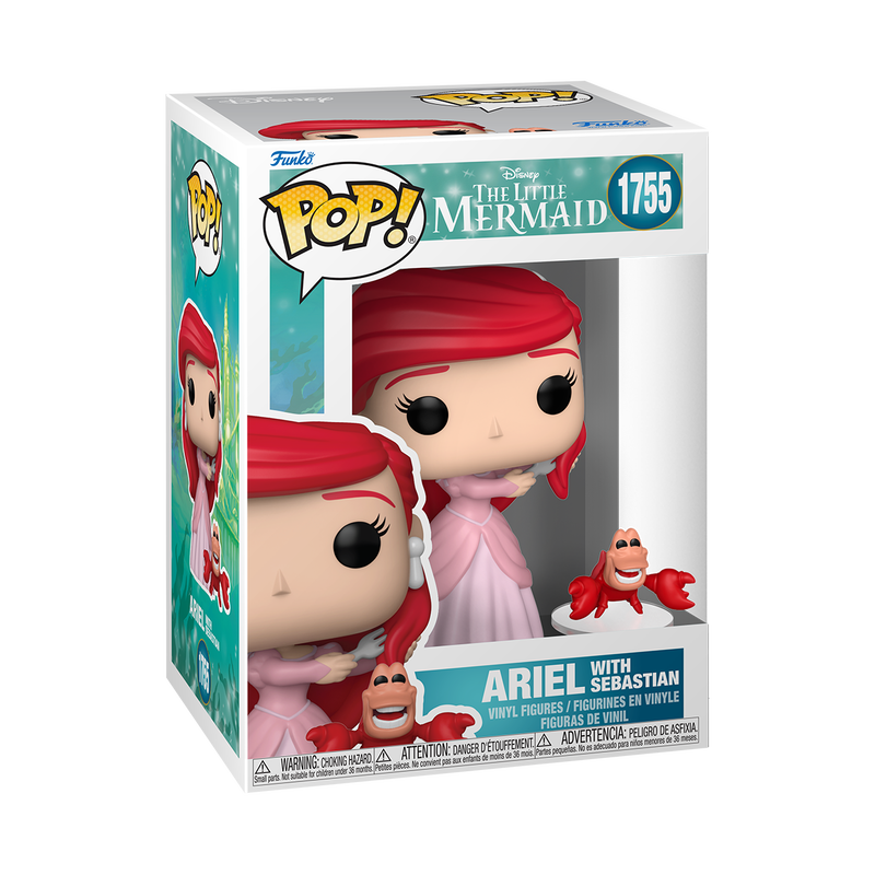 Funko POP! & Buddy: Disney The Little Mermaid - Ariel with Sebastian Vinyl Figures
