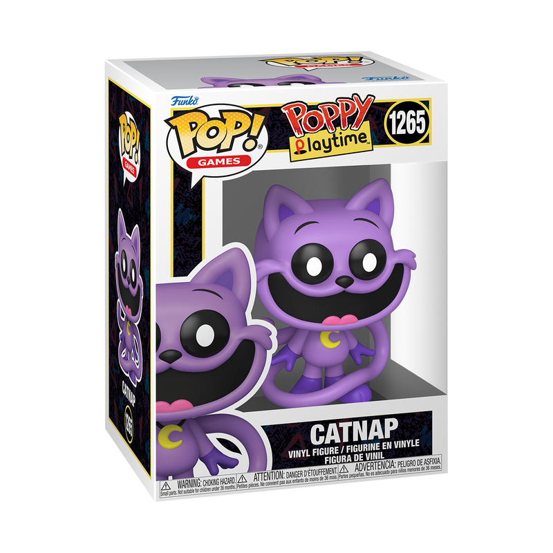 Funko POP! Games: Poppy Playtime - CatNap Vinyl Figure