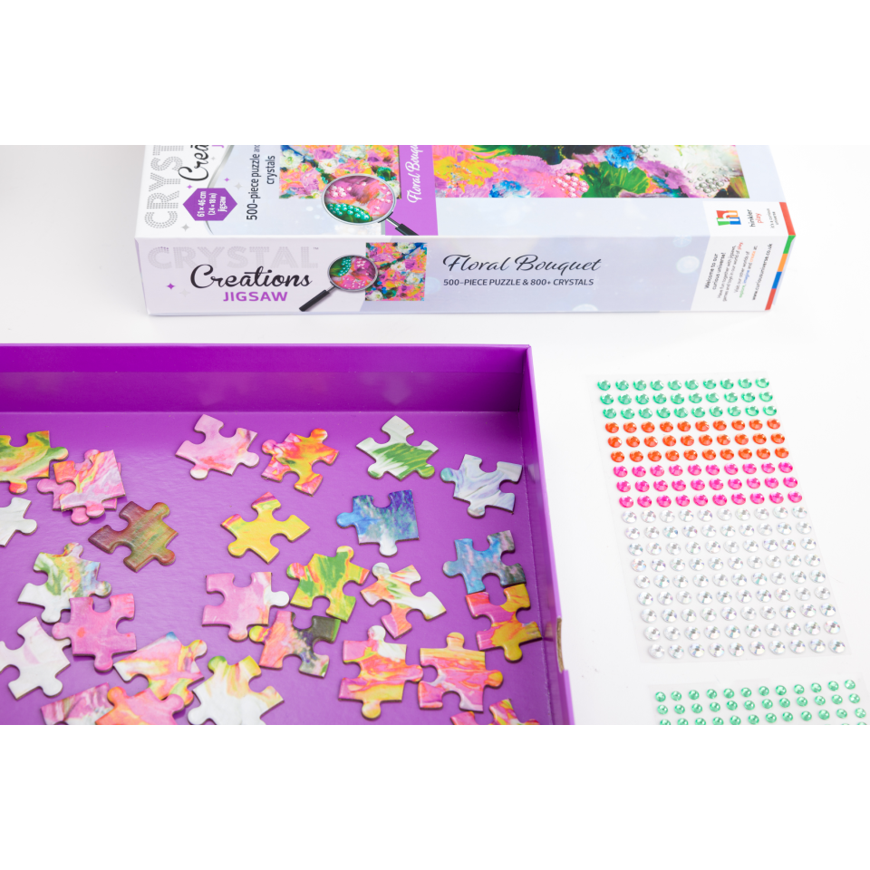 Crystal Creation Jigsaw Flower Bouquet