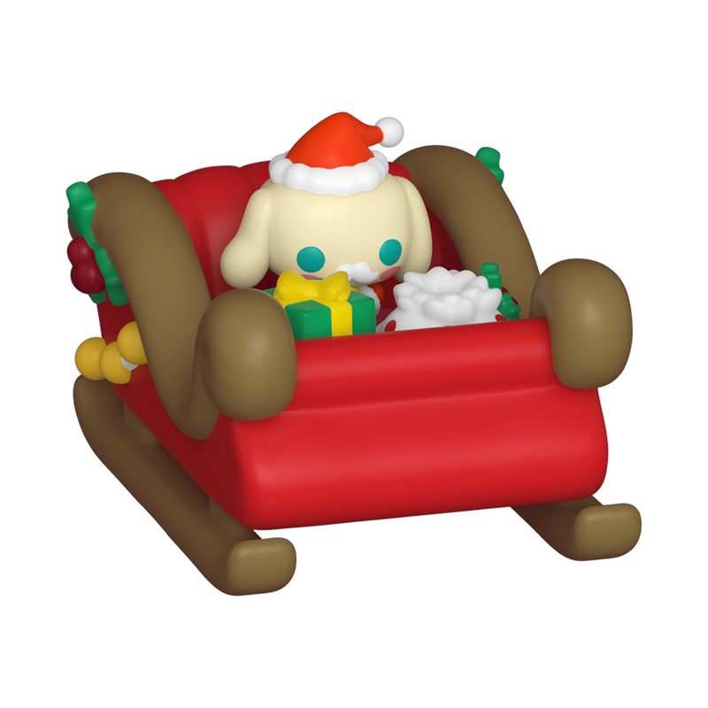 Funko Bitty Pop! Rides Hello Kitty Holiday Sleigh with Cinnamoroll Vinyl Figure