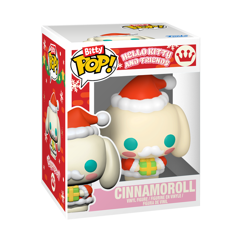 Funko Bitty Pop! Rides Hello Kitty Holiday Sleigh with Cinnamoroll Vinyl Figure