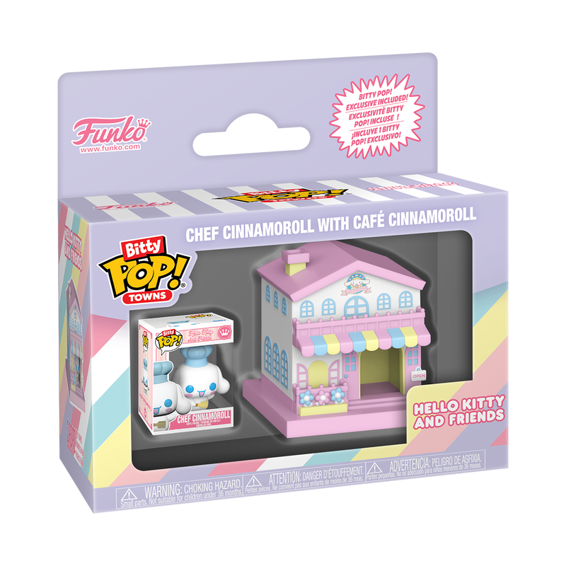 Funko Bitty Pop! Town Sanrio Cinnamoroll Cafe Vinyl Figure