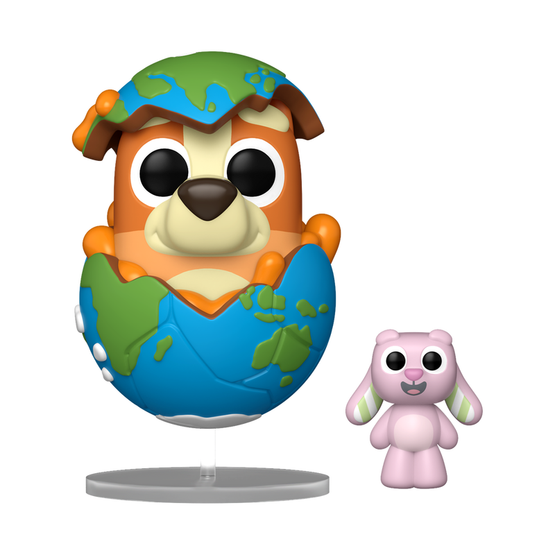 Funko POP! & Buddy: Bluey - Bingo with Floppy Bunny Vinyl Figures