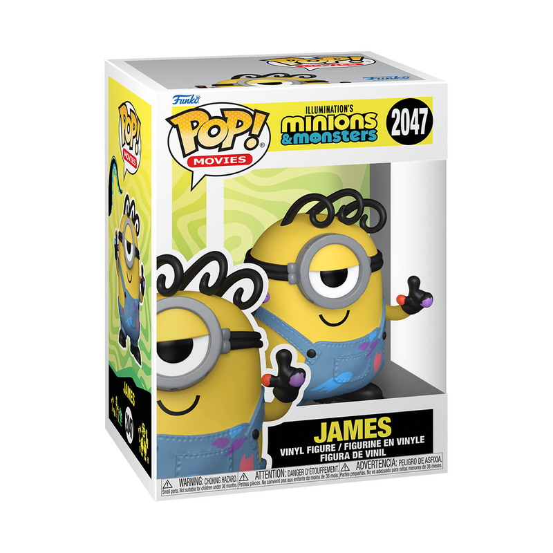 Funko POP! Movies: Minions & Monsters - James Vinyl Figure