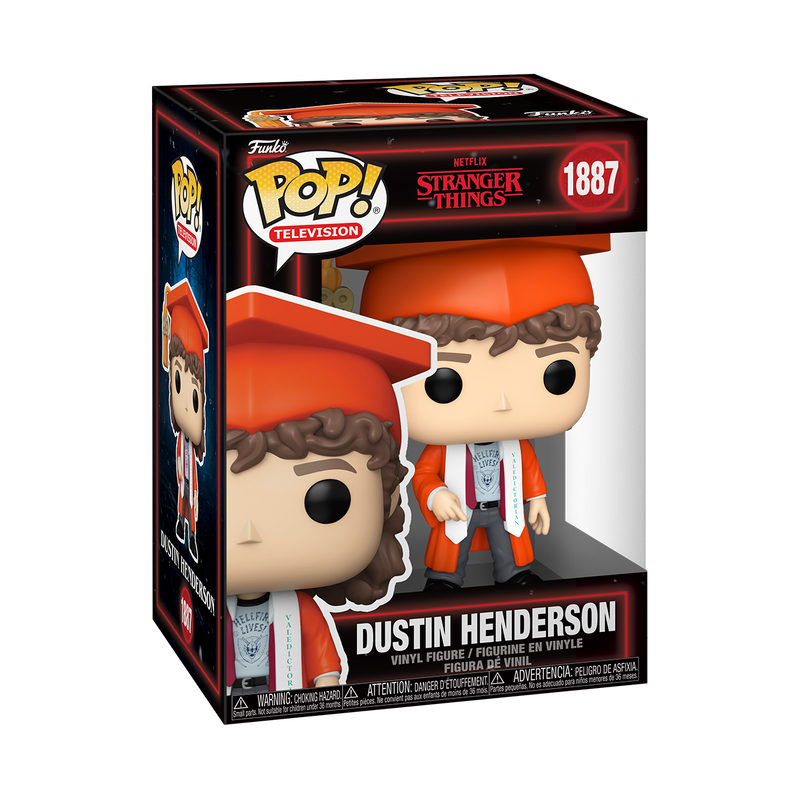 Funko Pop! Stranger Things: Dustin Henderson Graduation Vinyl Figure